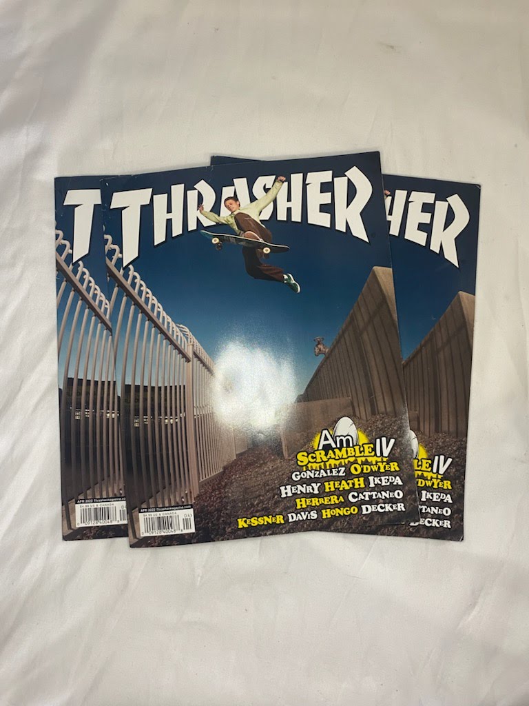 Thrasher Edition 501 April 2022 Magazine – Plank Eye Board Shop