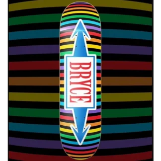 Stereo Bryce Wettstein Color Waves 8.25" Skateboard Deck