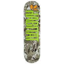 HABITAT TEAM OAK GAMMA GREY Skateboard DECK 8.50