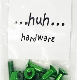 HUH HARDWARE GREEN PHILLIPS 1"