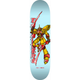 Powell Peralta Steve Caballero Gundam Skateboard Deck Light Blue / Red Foil - Shape 244 - K20 8.5 X 32.08