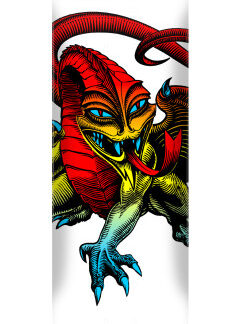 Powell Peralta Cab Dragon Skateboard Deck Yellow Fade / White - 245 K21 - 8.75 x 32.95