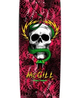 Powell Peralta Mike McGill Skull & Snake FLIGHT Skateboard Deck Red Foil 8.97 K21