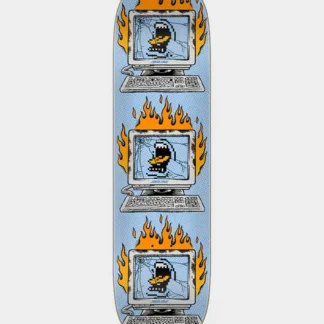 Santa Cruz Self Destruct 7 Ply Birch 8.25in x 31.8in Skate Deck