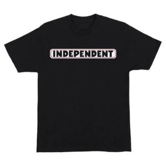 Independent Bar Logo S/S Heavyweight T-Shirt Black XL Mens