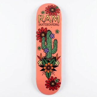 Ram Skateboards Red Cactus 7" Skateboard Deck