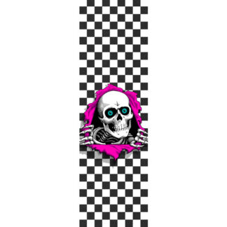 POWELL PERALTA 9" X 33" RIPPER CHECKER WHITE SHEET