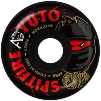 Spitfire Formula Four April Yuto black Conical Full 53mm 99D (set of 4) Skateboard Wheels