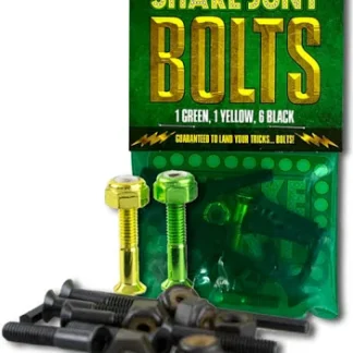 "SHAKE JUNT BAG-O-BOLTS 1 GRN/1 YLW/6 BLK HARDWARE PHILLIPS 1"""