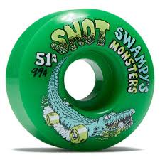 SNOT SWAMPY MONSTERS GREEN 51MM 99A Wheels