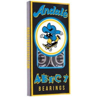 ANDALE BLACK ABEC 7 BEARINGS SINGLE SET