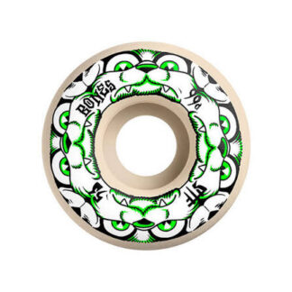 BONES WHEELS STF Skateboard Wheels 4 DOG NIGHT - 52mm V4 Wide 99A 1 set White