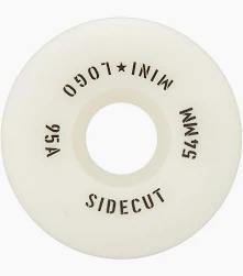 MINI LOGO HYBRID SIDECUTS WHITE 54MM 90A Wheels