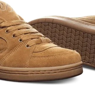 éS Accel – brown/gum size 10 Skate Shoes