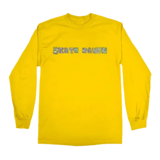 Skate Jawn XL Patchwork-Longsleeve-Yellow