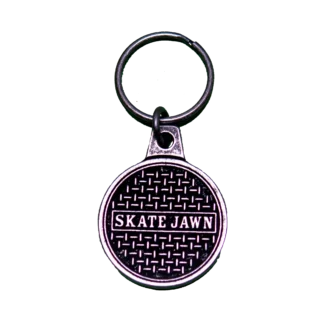 Skate Jawn Sewer-Cap-Metal-Keychain